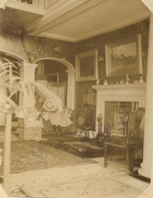 inside aston hall 1905