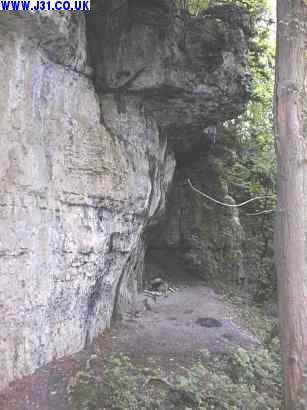 limestone outcrop