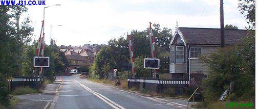 Rotherham Road level crossings