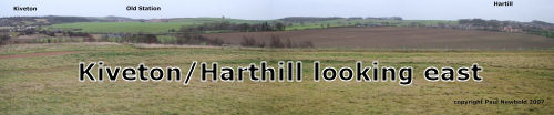 panoramic view of harthill woodall