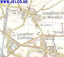map laughton - click for multimap map