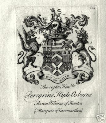 3rd duke of leeds coat of arms
